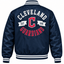 Cleveland Guardians Retro Heavyweight Satin Jacket