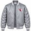 Cleveland Guardians Gray Heavyweight Satin Jacket
