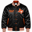 Texas Longhorns Full Snap Heavyweight Satin Jacket