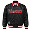 Portland Trail Blazers Heavyweight Satin Fan Jacket with basketball-inspired varsity styling