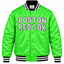 Boston Red Sox Neon Green Heavyweight Satin Jacket