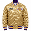 LA Lakers championship Gold Heavyweight Satin Jacket