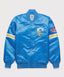Chargers Heavyweight Satin Fan Jacket