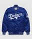 Dodgers Heavyweight Satin Fan Jacket