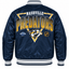 Nashville Predators NHL Heavyweight Satin Jacket Back View