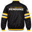 Pittsburgh Penguins NHL Heavyweight Satin Jacket Back View