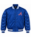 Atlanta Braves Blue Heavyweight Satin Jacket