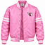 Cleveland Guardians Stripe Sleeves Heavyweight Satin Jacket
