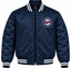 Minnesota Twins Navy Heavyweight Satin Jacket