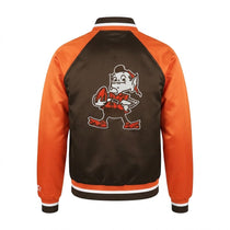 Cleveland Browns Varsity Heavyweight Satin Jacket
