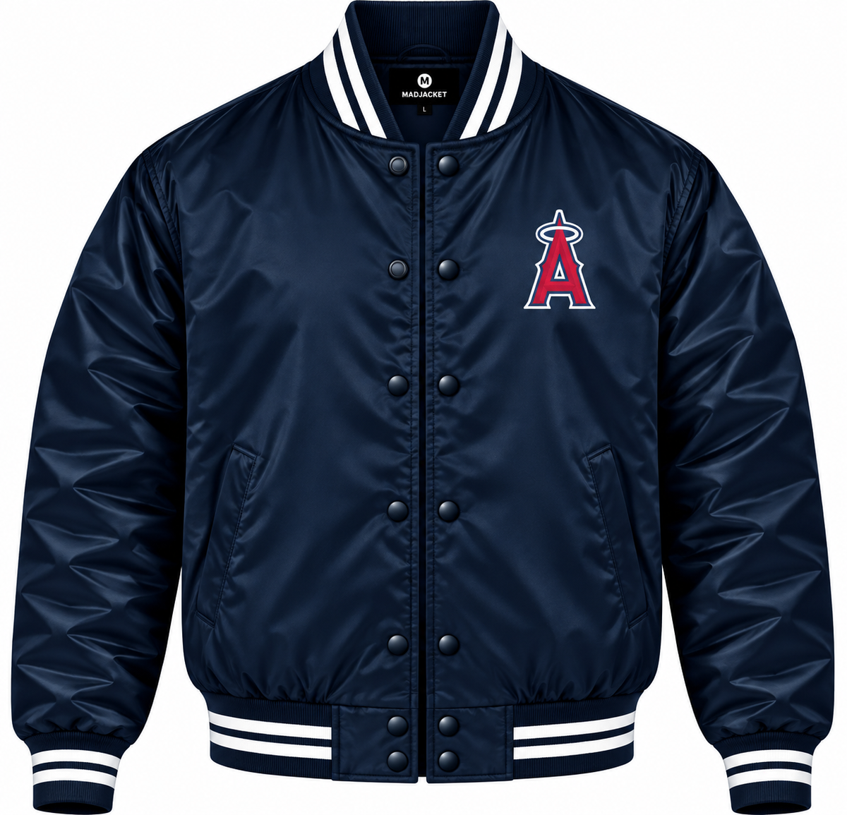 LA Angels Heavyweight Satin Jacket