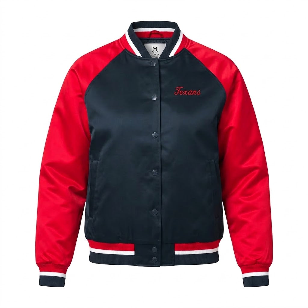 Houston Texans Varsity Heavyweight Satin Jacket