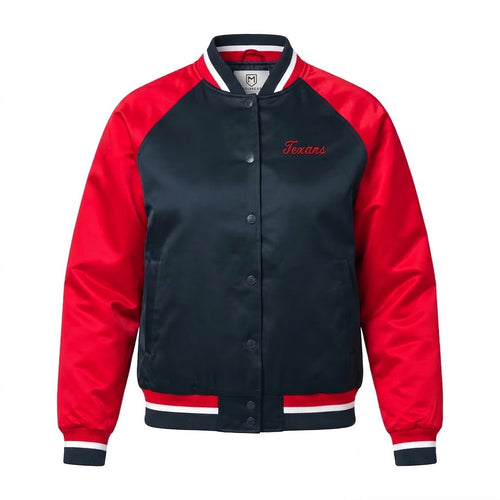 Houston Texans Varsity Heavyweight Satin Jacket