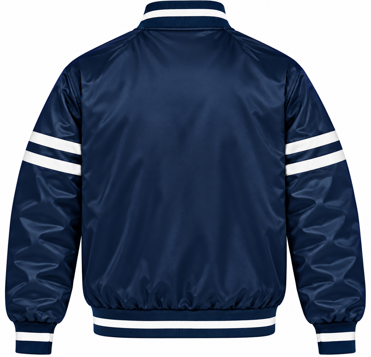 Minnesota Twins Stripe Sleeves Heavyweight Satin Jacket