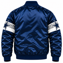 Dallas Cowboys Triple Option Heavyweight Satin Jacket