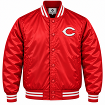 Cincinnati Reds  Heavyweight Satin Jacket