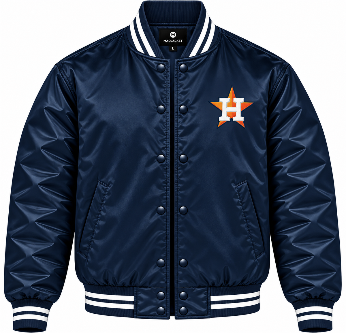 Houston Astros Retro Heavyweight Satin Jacket