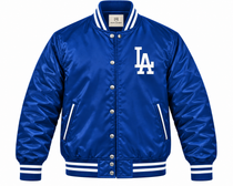 LA Dodgers Heavyweight Satin Jacket