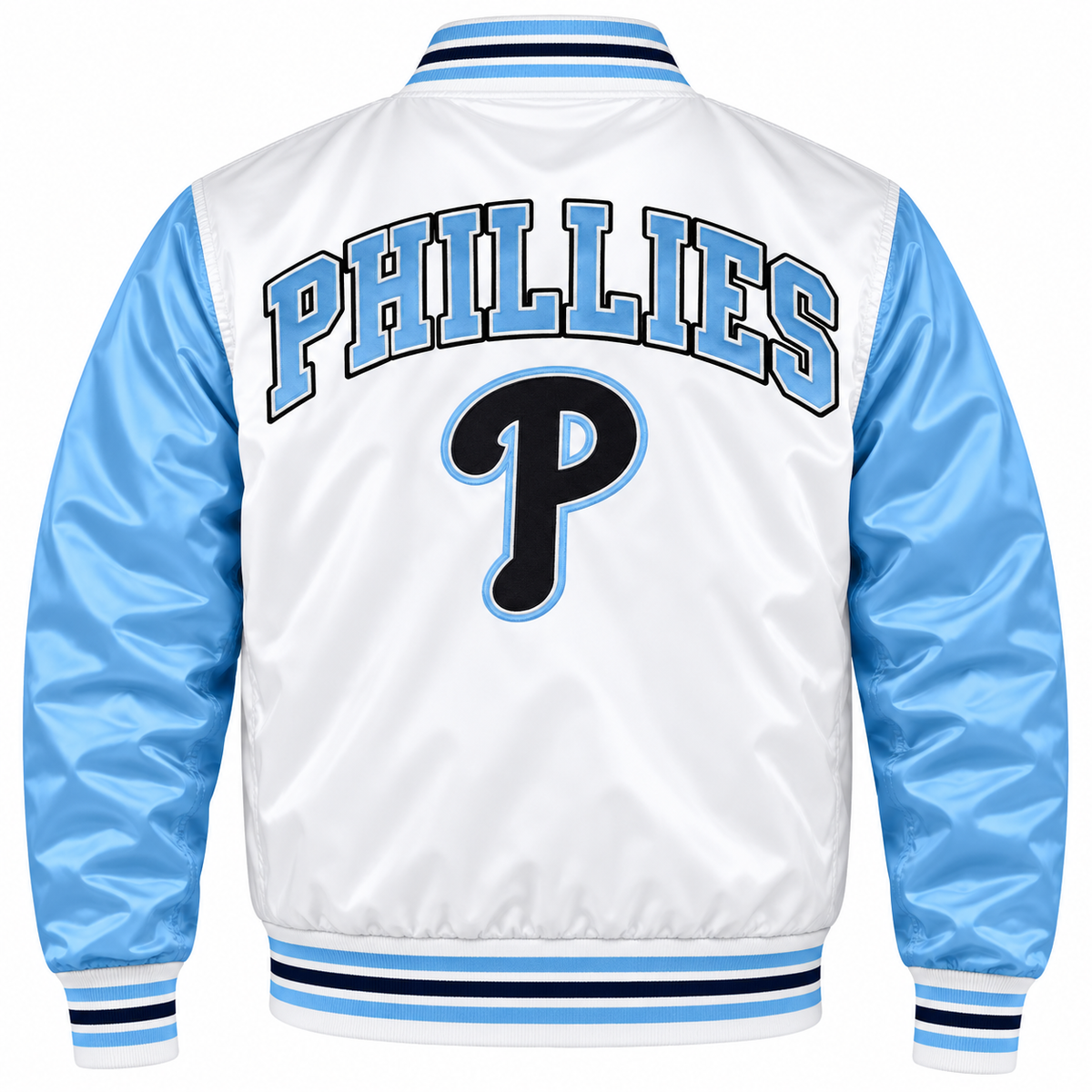 Philadelphia Phillies Varsity Heavyweight Satin Jacket