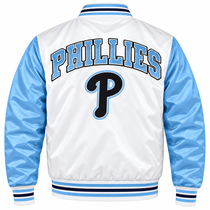 Philadelphia Phillies Varsity Heavyweight Satin Jacket
