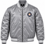 Houston Astros Gray Heavyweight Satin Jacket