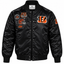 Cincinnati Bengals Retro Heavyweight Satin Jacket