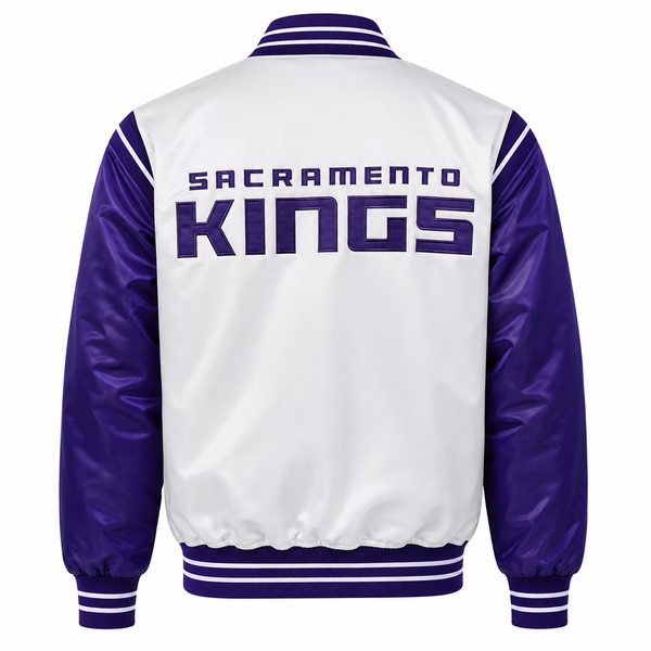 Sacramento Kings Heavyweight Satin Fan Jacket