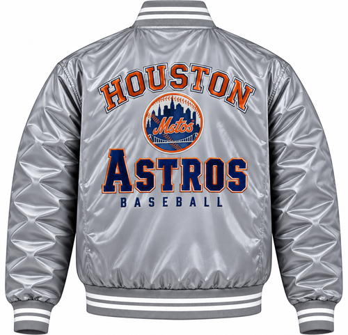 Houston Astros Retro Heavyweight Satin Jacket