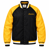 Pittsburgh Steelers Varsity Heavyweight Satin Jacket