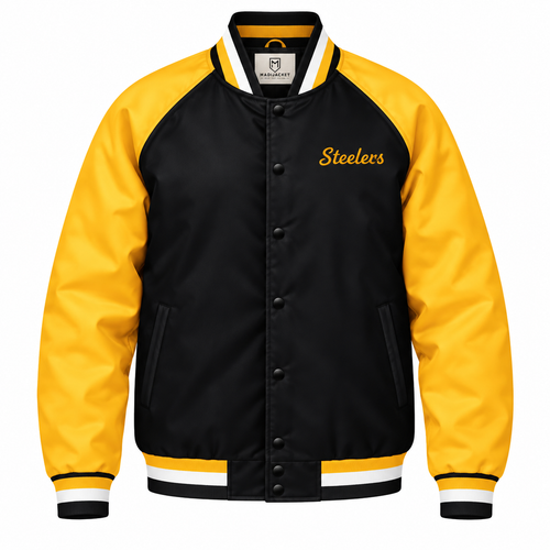 Pittsburgh Steelers Varsity Heavyweight Satin Jacket
