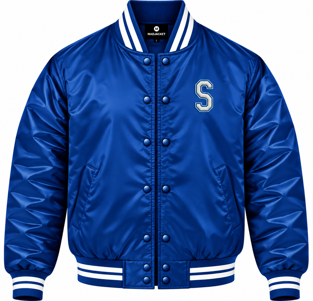 Seattle Mariners Heavyweight Satin Jacket