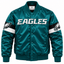 Eagles Triple Option Heavyweight Satin Jacket