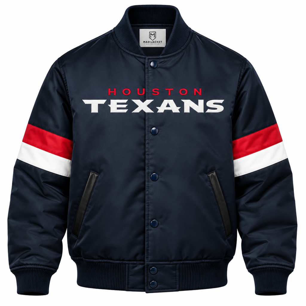 Houston Texans Heavyweight Satin Jacket