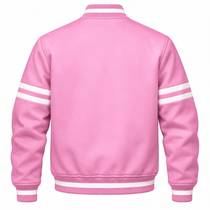 San Diego Padres Pink Heavyweight Satin Jacket