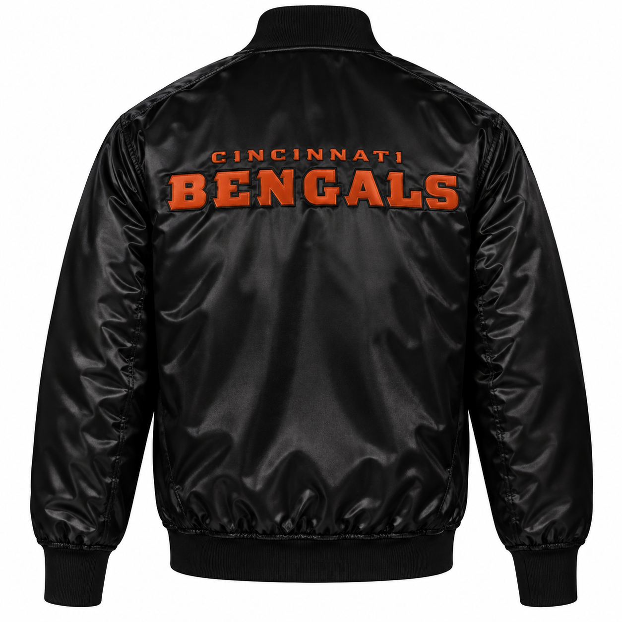 Cincinnati Bengals Retro Heavyweight Satin Jacket Secondary image