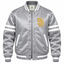 San Diego Padres Stripe Sleeves Heavyweight Satin Jacket