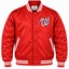 Washington Nationals Red Heavyweight Satin Jacket
