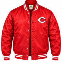 Cincinnati Reds Retro Heavyweight Satin Jacket