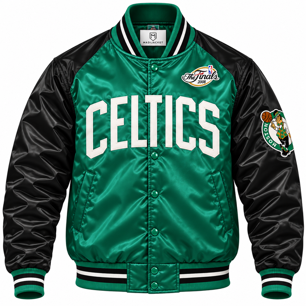 Boston Celtics Finals 2008 Heavyweight Satin Jacket