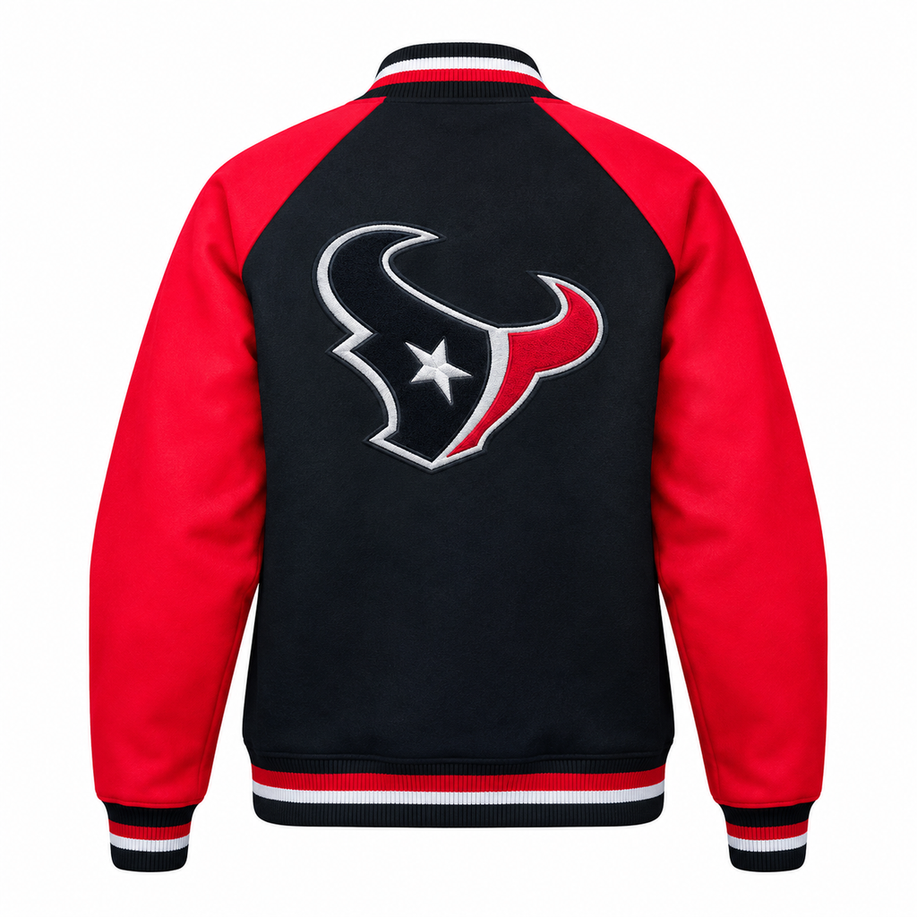 Houston Texans Varsity Heavyweight Satin Jacket