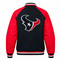 Houston Texans Varsity Heavyweight Satin Jacket