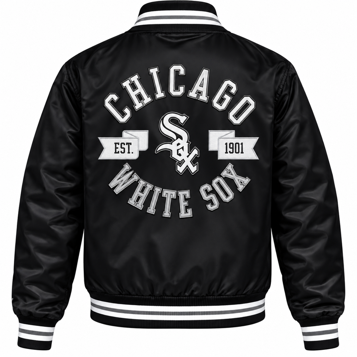 Chicago White Sox Retro Heavyweight Satin Jacket Main image