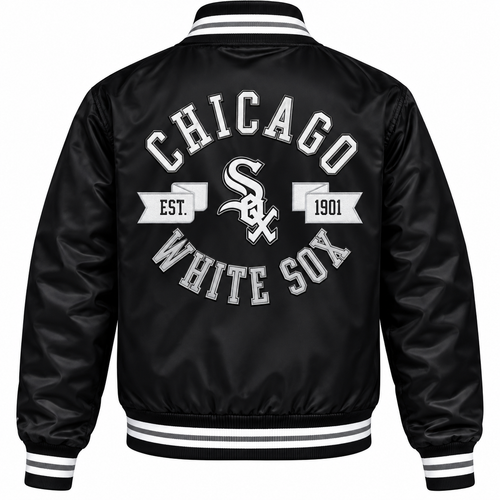 Chicago White Sox Retro Heavyweight Satin Jacket