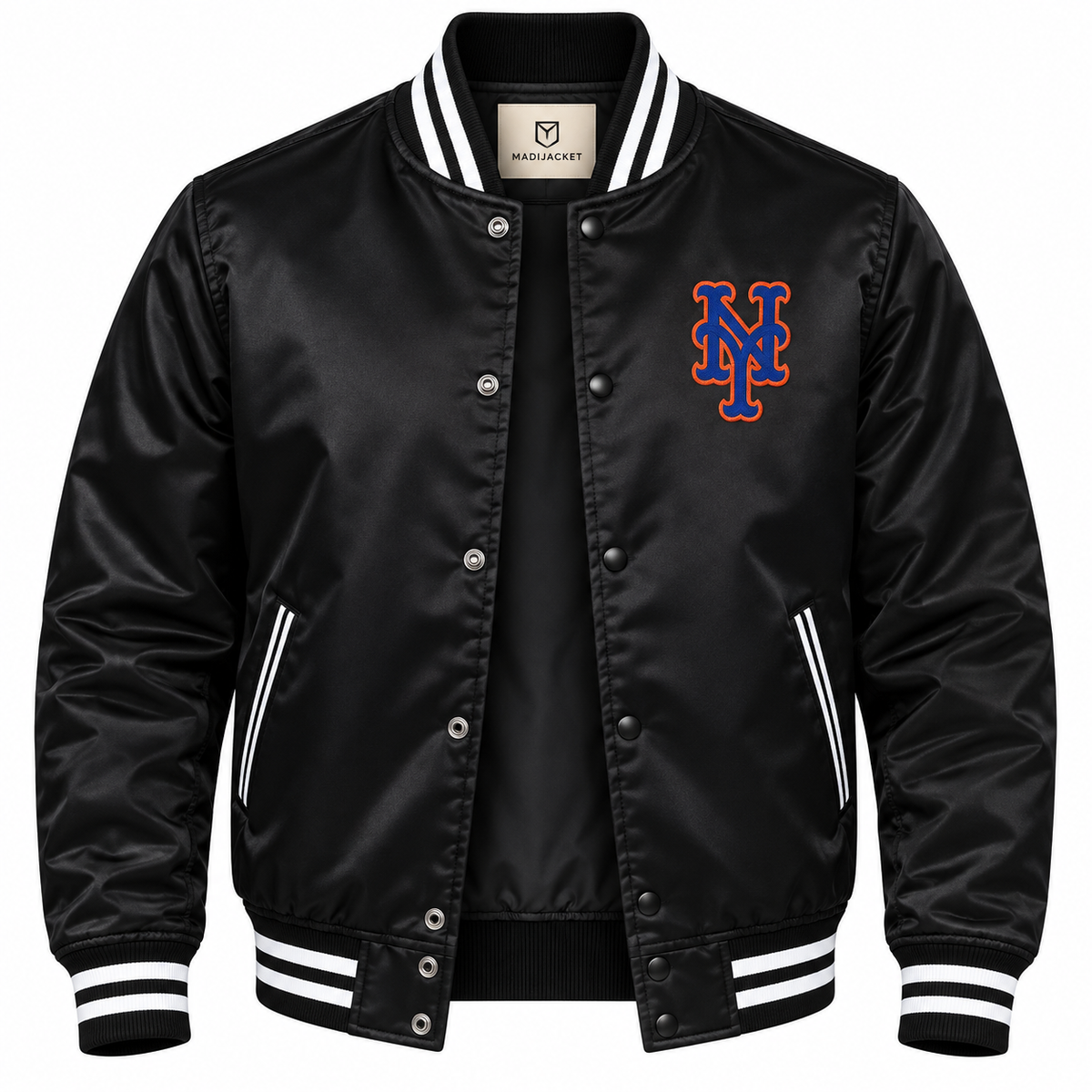 New York Mets Retro Heavyweight Satin Jacket