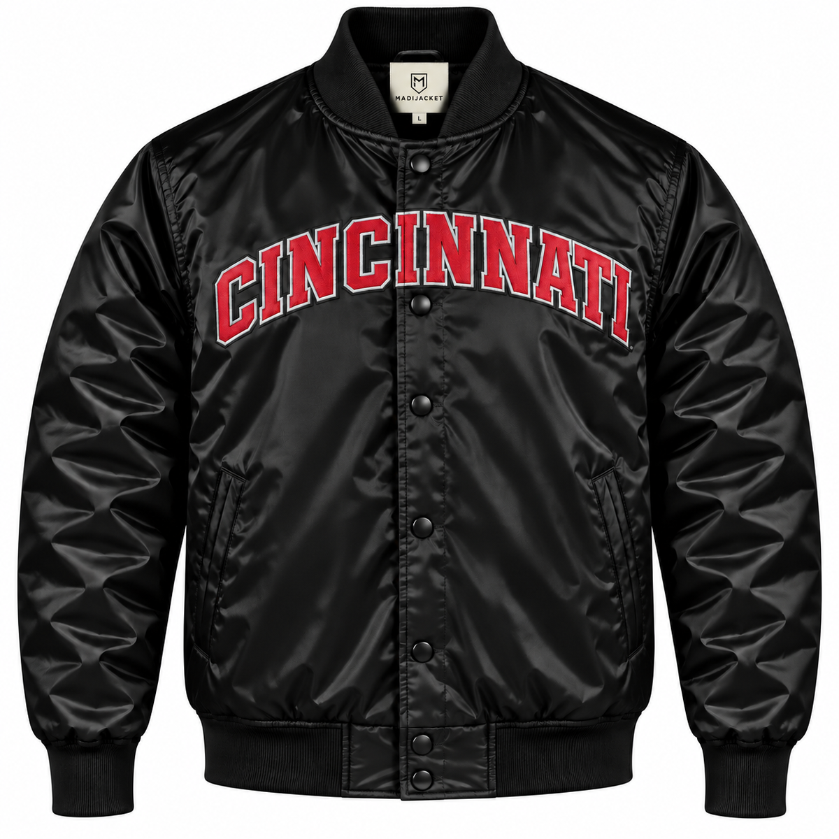 Cincinnati Reds Heavyweight Satin Jacket