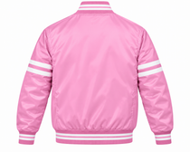 Arizona Diamondbacks Pink Heavyweight Satin Jacket