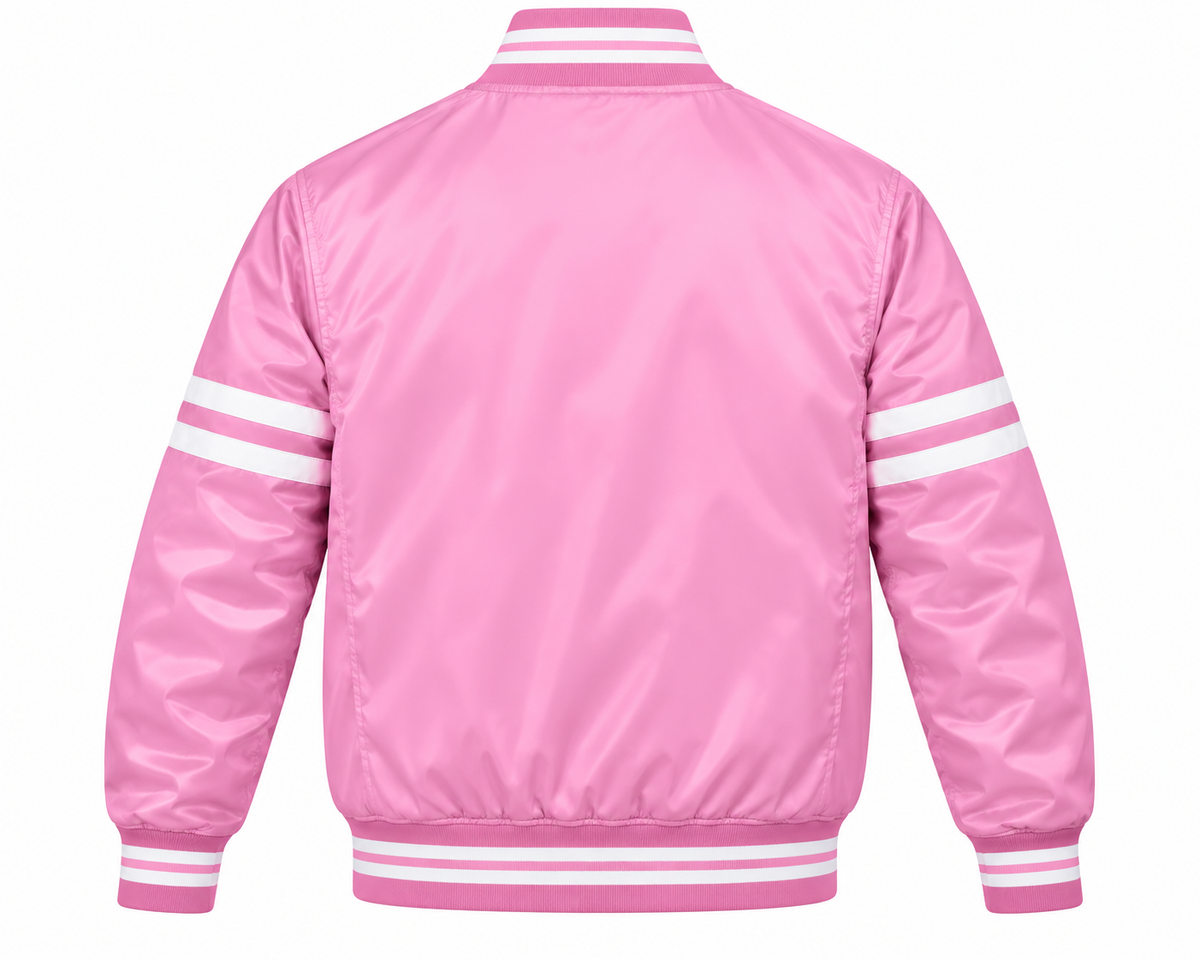 Arizona Diamondbacks Pink Heavyweight Satin Jacket