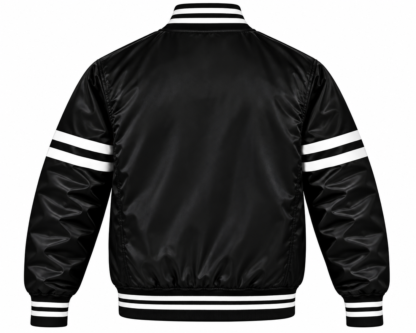 Arizona Diamondbacks Stripe Sleeves Heavyweight Satin Jacket Secondary image