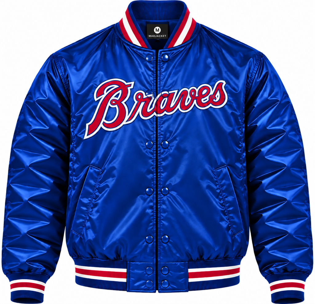 Atlanta Braves Heavyweight Satin Jacket