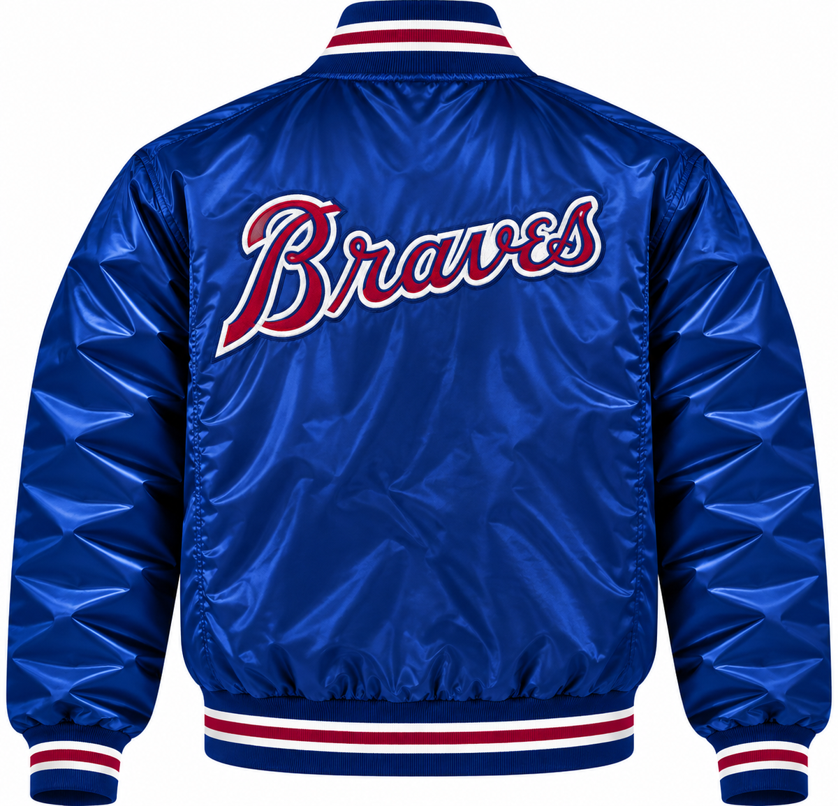 Atlanta Braves Heavyweight Satin Jacket